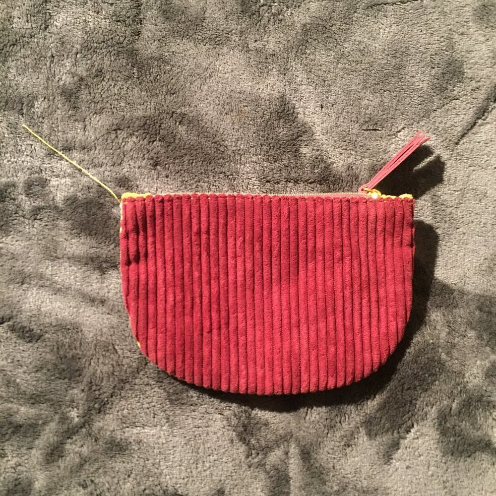 Yellow & Violet Colored Bag